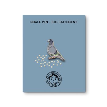 Pin's en émail "Pigeon" 2