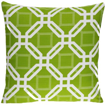 Pillowcases Octa Color 001 green handmade cushion cover - light fastness 7 - 8