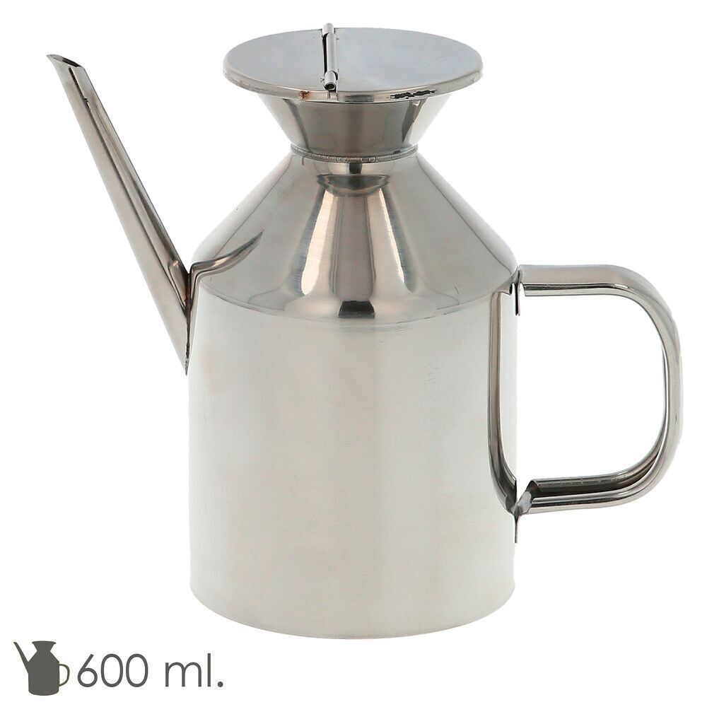 Bouteille d'huile en acier inoxydable modèle "Classic" 625ml.