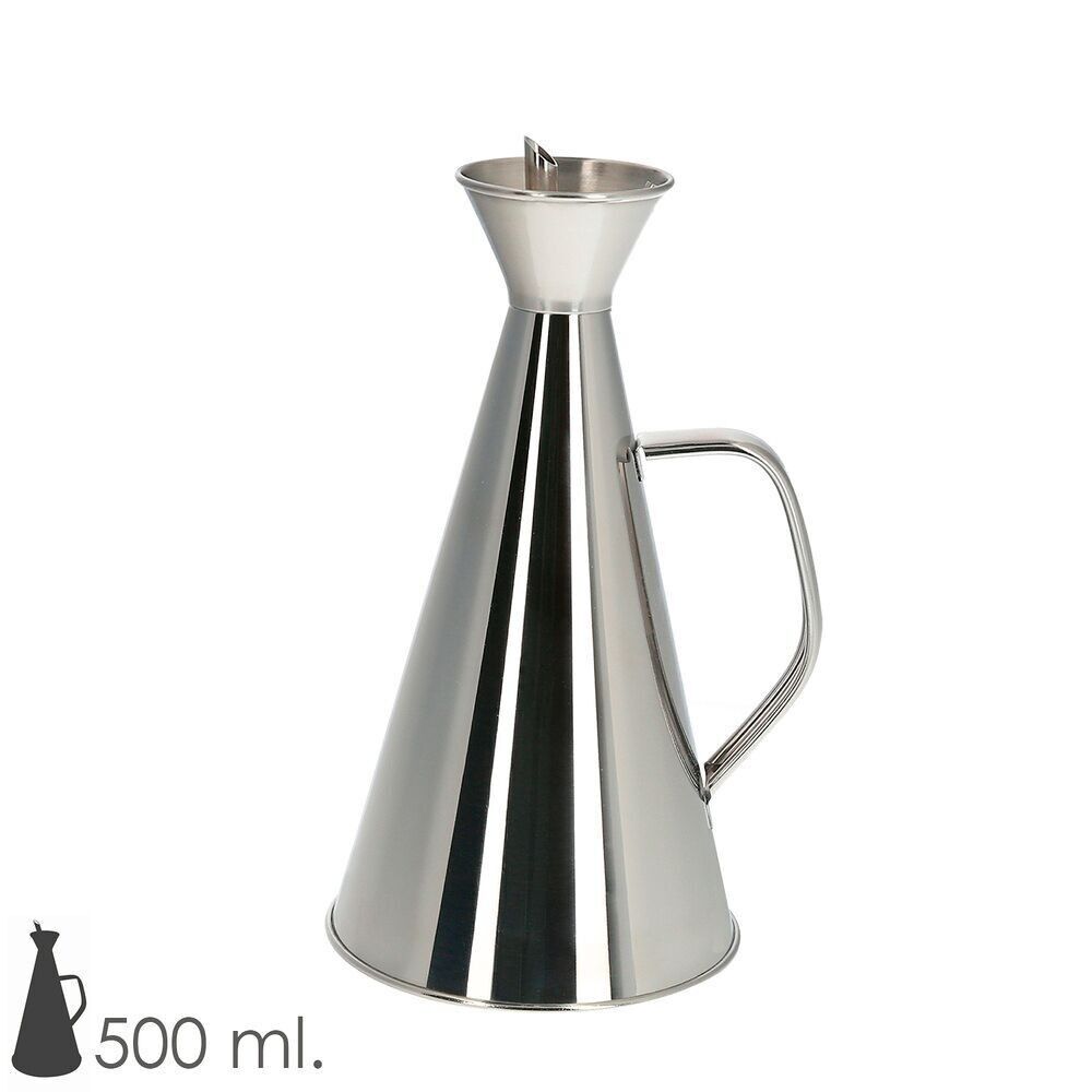 Anti-drip Stainless Steel Oil Bottle 500 ml.