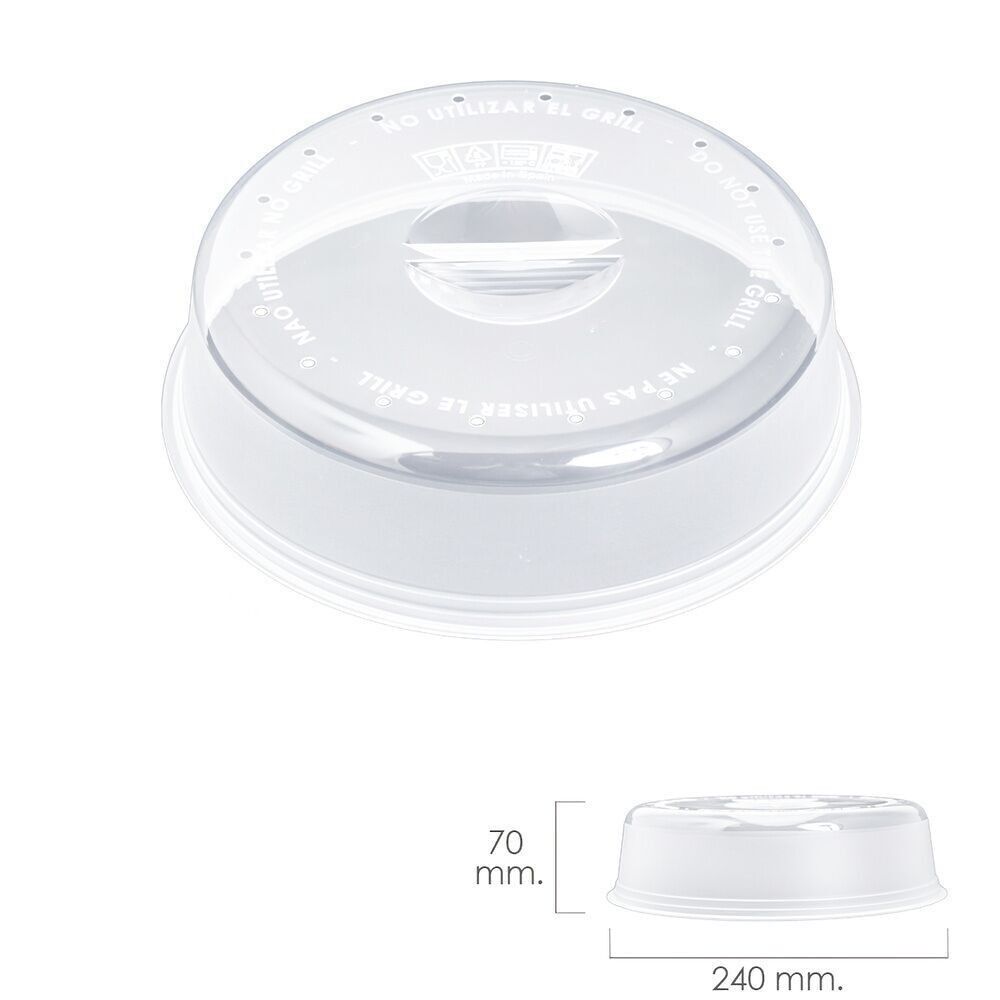 Microwave lid "24 x 7 cm.