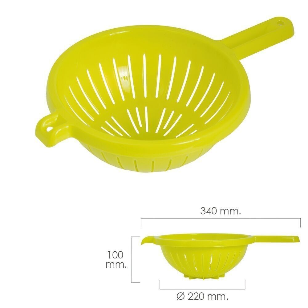 Kitchen Drainer / Strainer with handle " 22 cm.
