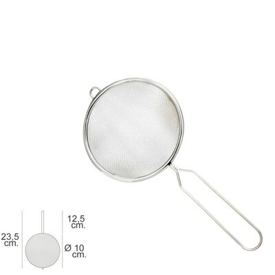 Basic Stainless Steel Strainer "10 x 23.5 (H))cm.