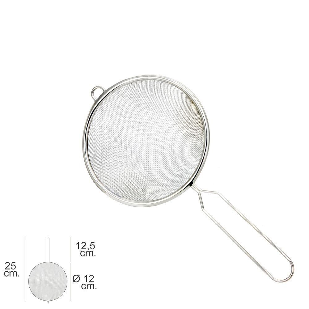 Basic Stainless Steel Strainer "12 x 25 (H))cm.