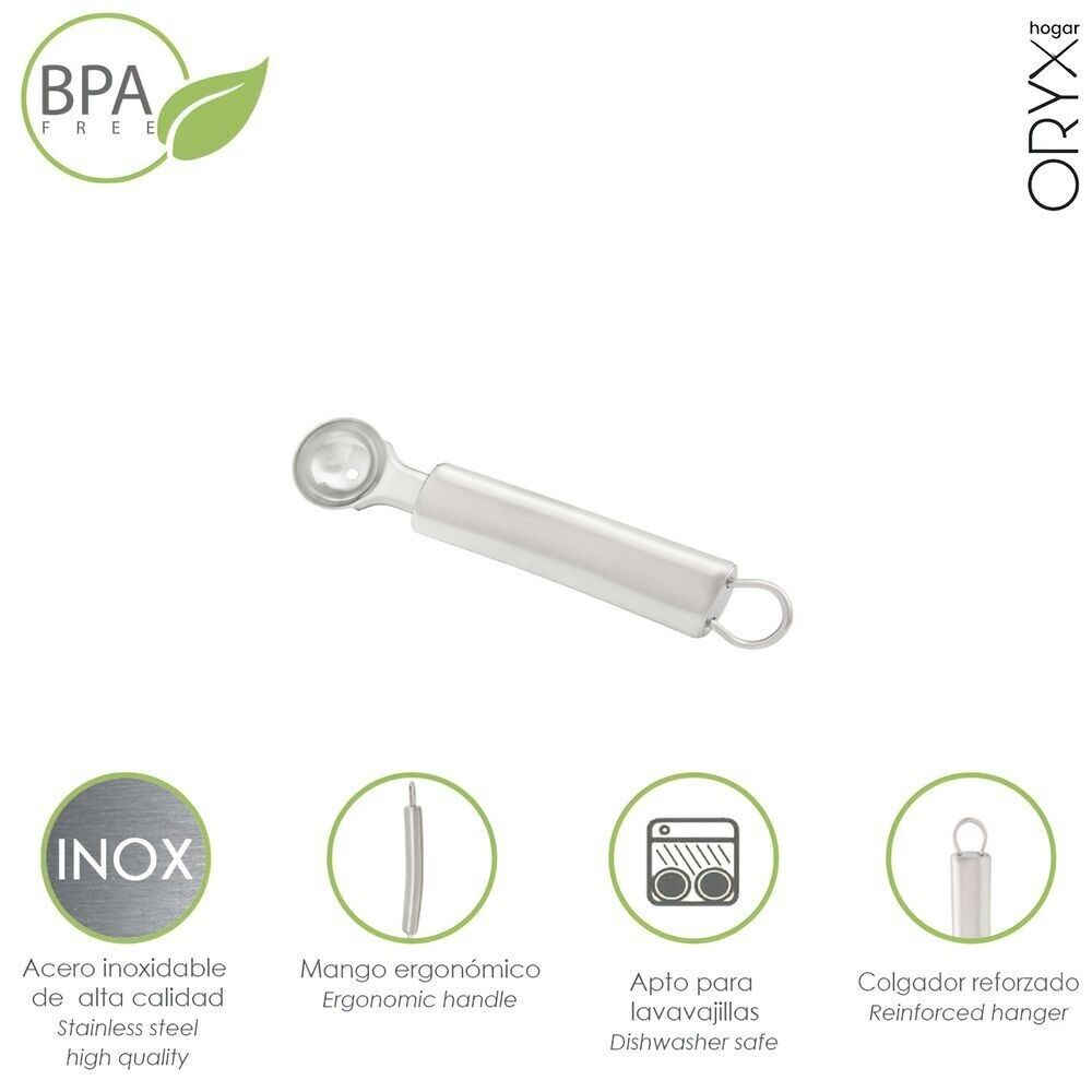 Svuota Frutta e Verdura Acciaio Inox 3 x 19 (Ht.)cm.