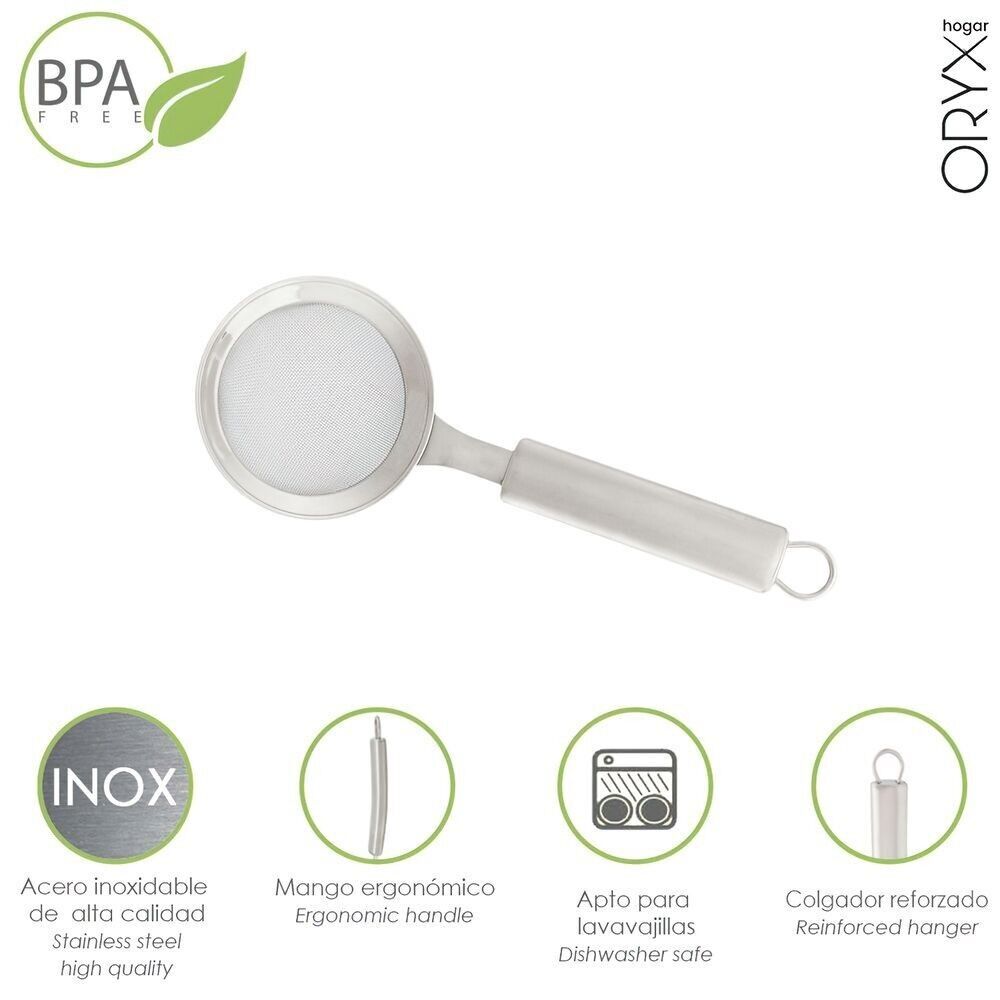 Stainless Steel Strainer "8, 3 x 22 (H) cm.