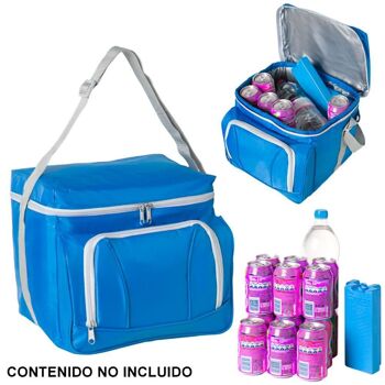 Sac thermique pour réfrigérateur 28 litres bleu