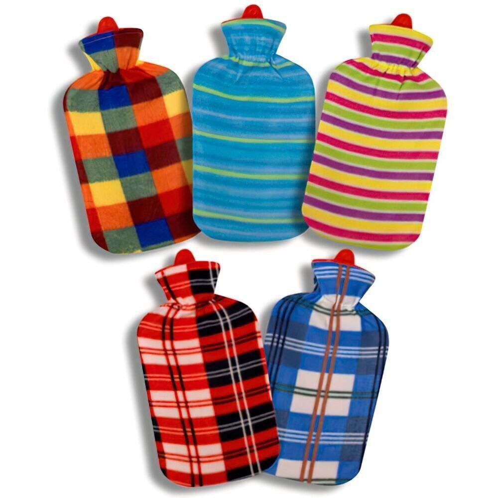 Borsa Acqua Calda Polar 2 litri Colori Assortiti