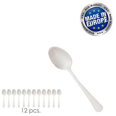 Murano Coffee and Dessert Spoon 140 mm.Box 12 units