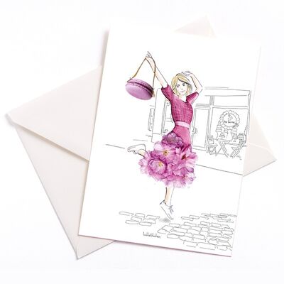 Happy Birthday Sweety - Card with Color Core and Envelope | 064
