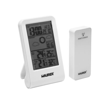 Outdoor / Indoor Weather Station.  Humidity, Temperature and Weather Forecast.