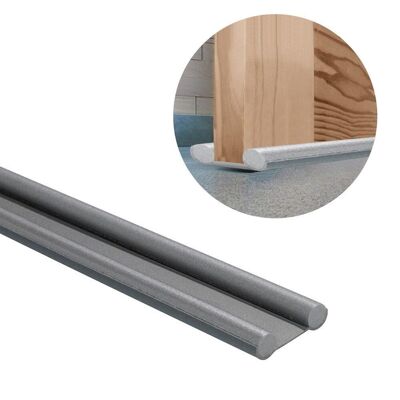 Gray Foam Door Draft Excluder Underdoor 95 cm.