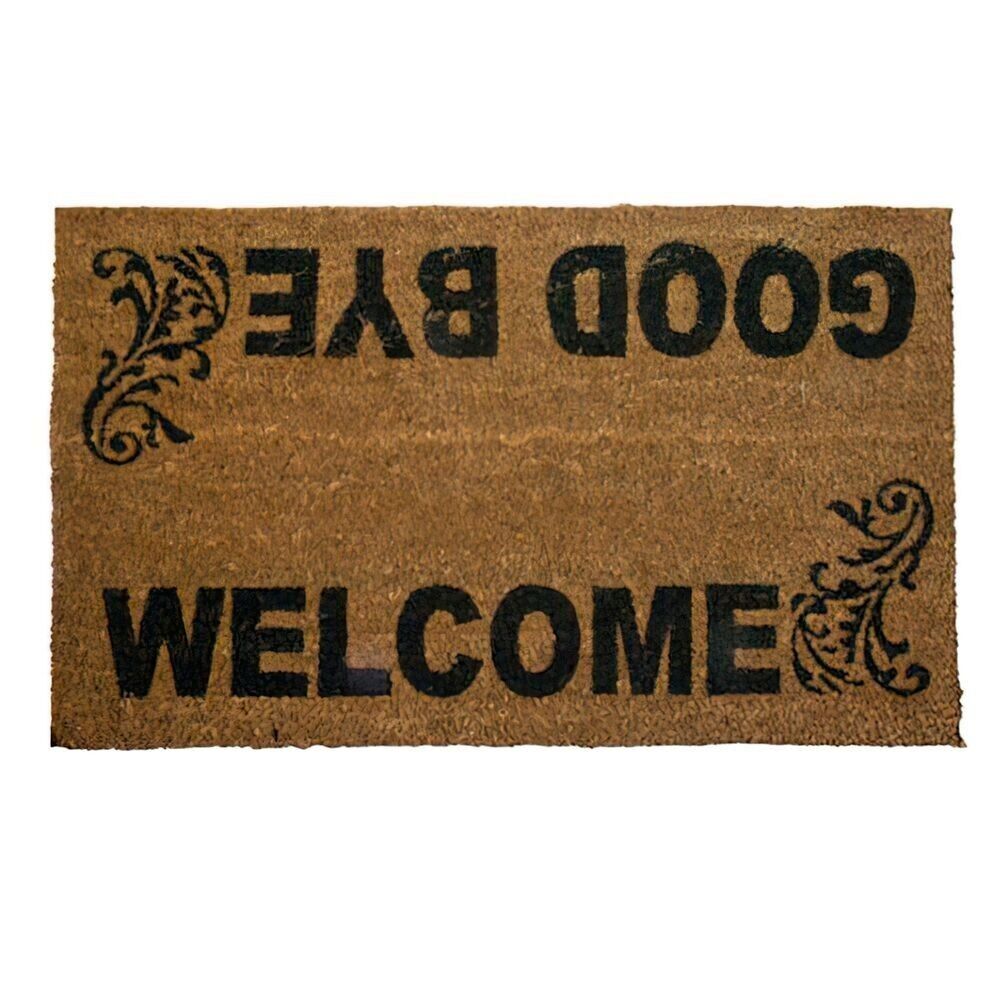 Paillasson Welcome en fibre de coco 45x75 cm.