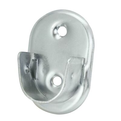 Zinc Plated Oval Side Support "19 mm.