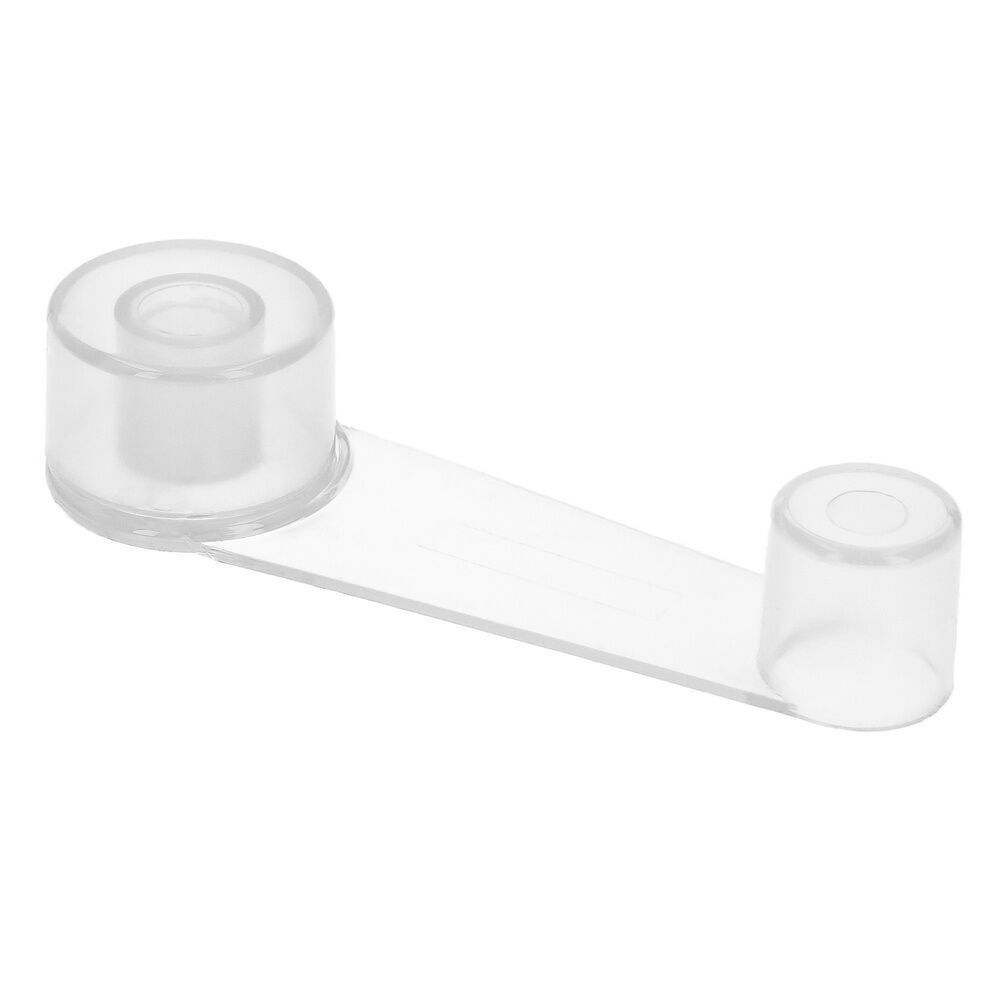 Fermaporta adesivo con fermo trasparente