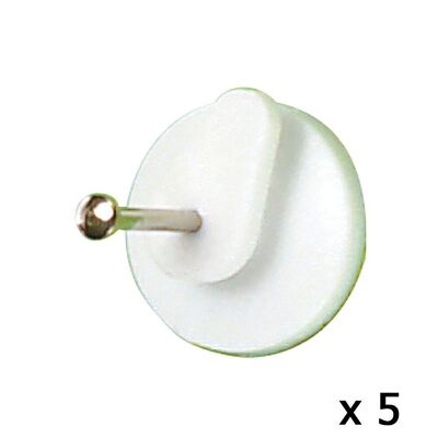 Large Round Picture Hanger (Blister 5 units) Nail