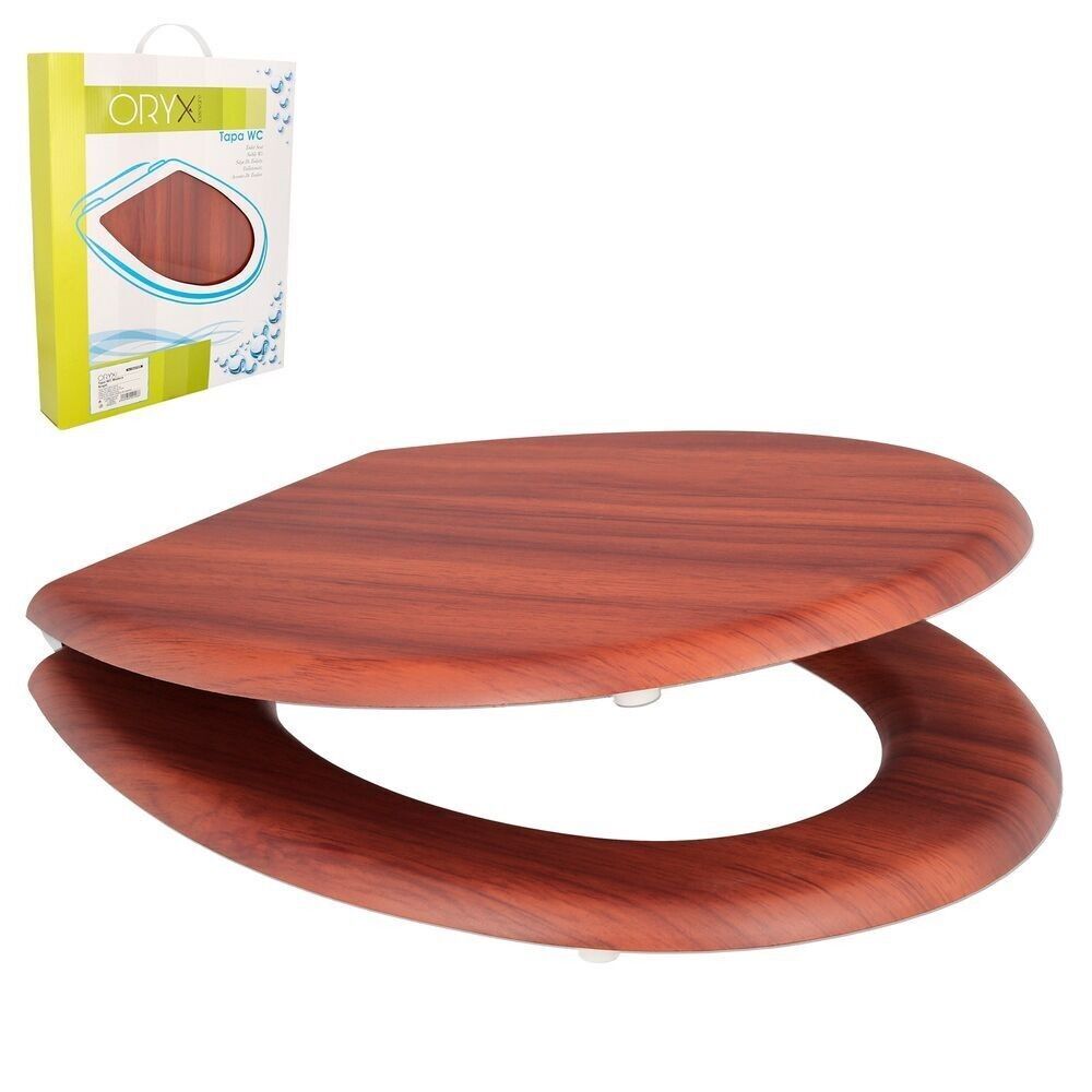 Toilettensitz aus Walnussholz