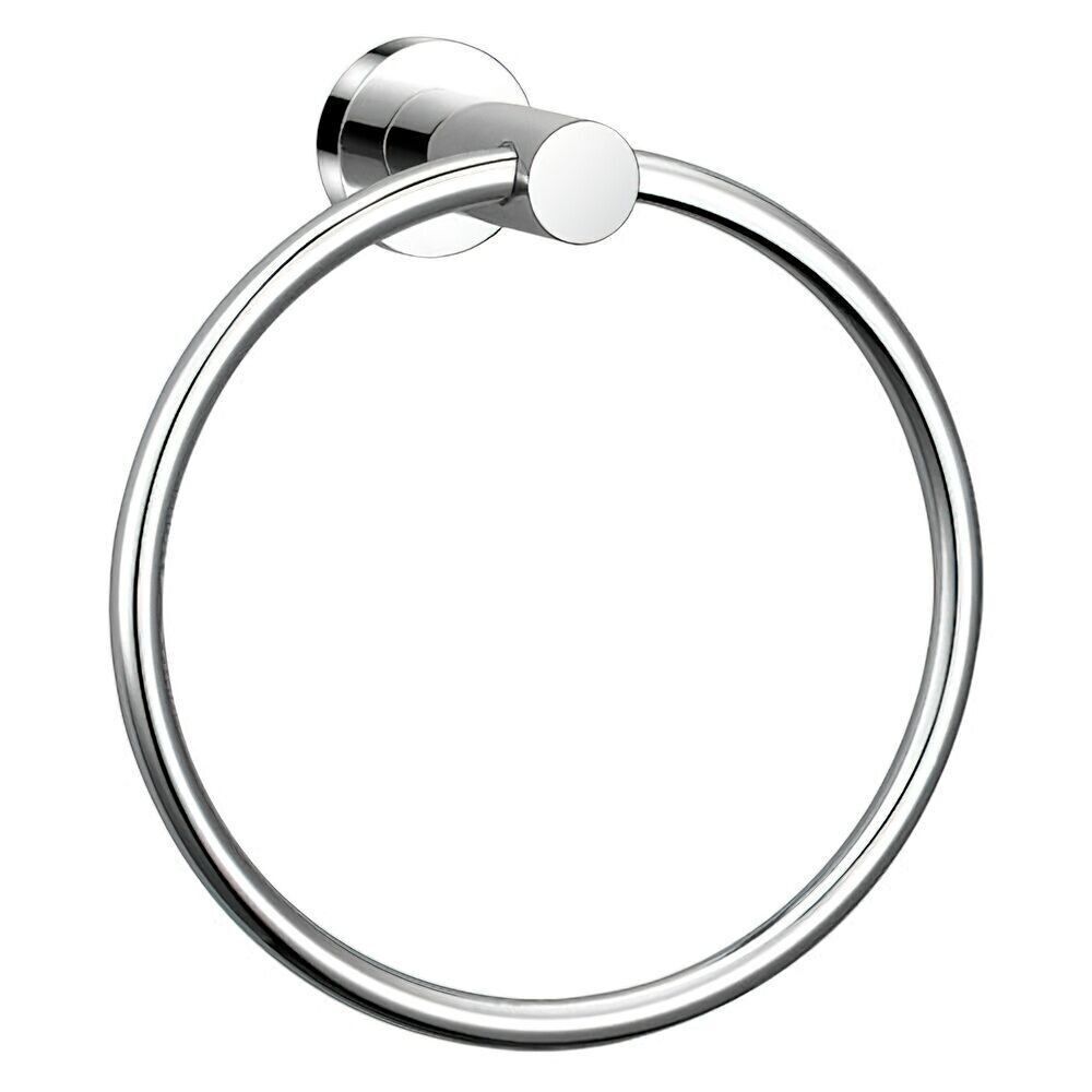 Ringhandtuchhalter Maurer aus Edelstahl, 16 x 7 cm.