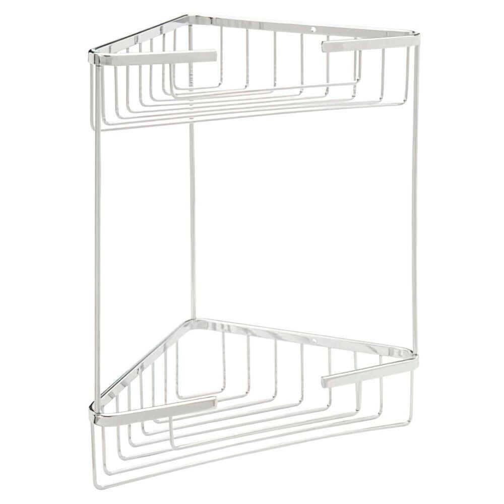 Maurer Corner Edelstahlkorb 2 Höhen 19x19x35 cm.