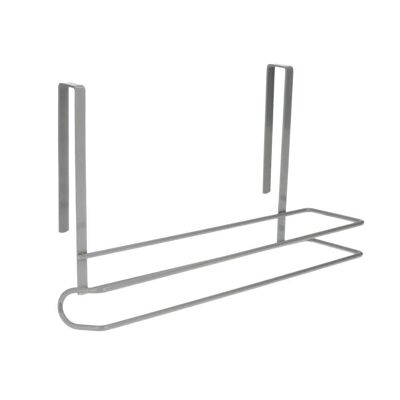 Kitchen Paper Roll Holder Hanger, Steel for Doors, Countertops, Furniture.  32.5x18x10cm.