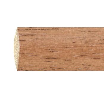 Barre de bois lisse 2,1 mètres x 28 mm. pin