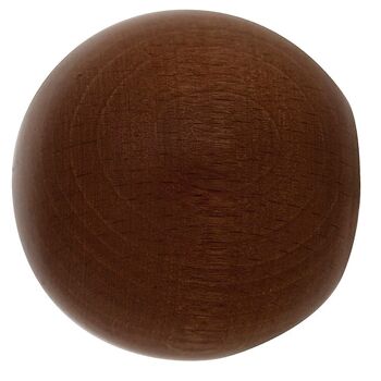 Borne en bois sphère 28x55 mm. Noyer