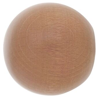 Borne en bois sphère 28x55 mm. pin