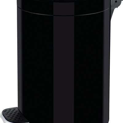 Tret-Abfallbehälter 5L - schwarz