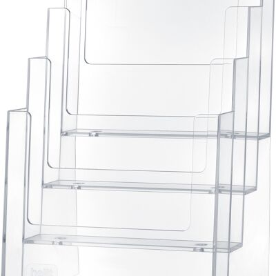 Tischprospekthalter "the helpdesk" 4 x DIN A5 - glasklar