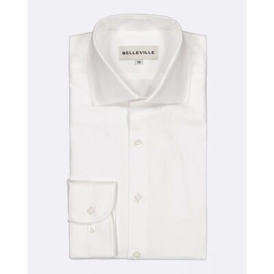 Weißes Oxford-Hemd – Belleville Manufacture