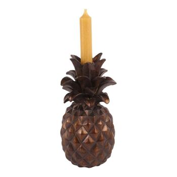 Bougeoir 21 cm Ananas 3