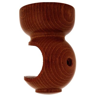 Smooth Wood Ceiling Support 20x 68 mm. Walnut