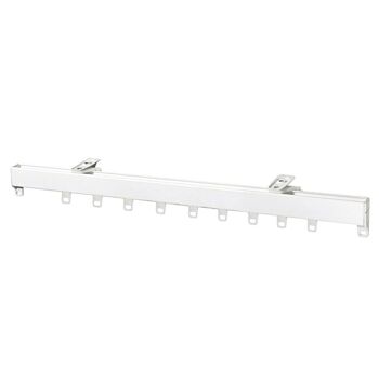 Rail en aluminium P950 sans cordon 3.0 mètres blanc