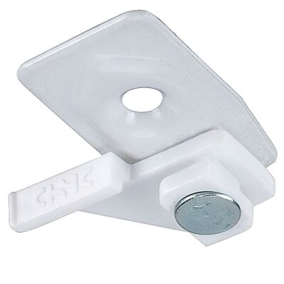 Ceiling Support With Bracket For P950 Rail White