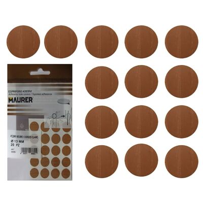 Maple Adhesive Screw Covers (Blister 20 units)