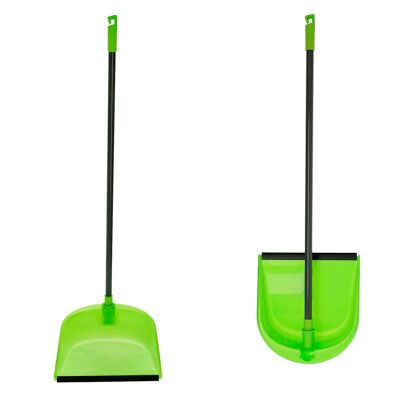 Dustpan With Anti-Tipping Rubber Edge