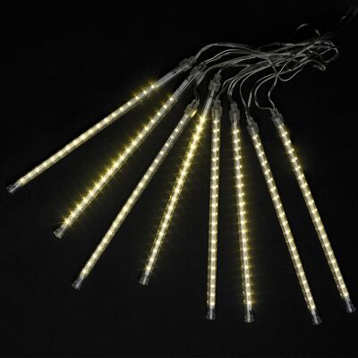 Garland Christmas Lights Led Rain 3 m.x 30 cm.  288 Leds Warm White Light.  Indoor/Outdoor Use Ip44 Transparent Cable.