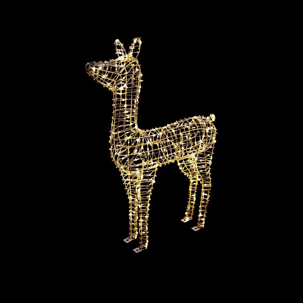 3D Deer Christmas Lights Ornament 300 LEDs.  Outdoor and Indoor Use Protection IP44 Height 90 cm.