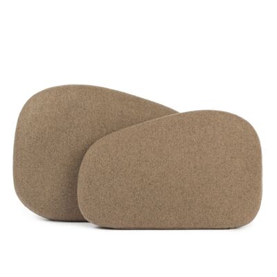 Decorative wool cushions brown  | KUPSTAS