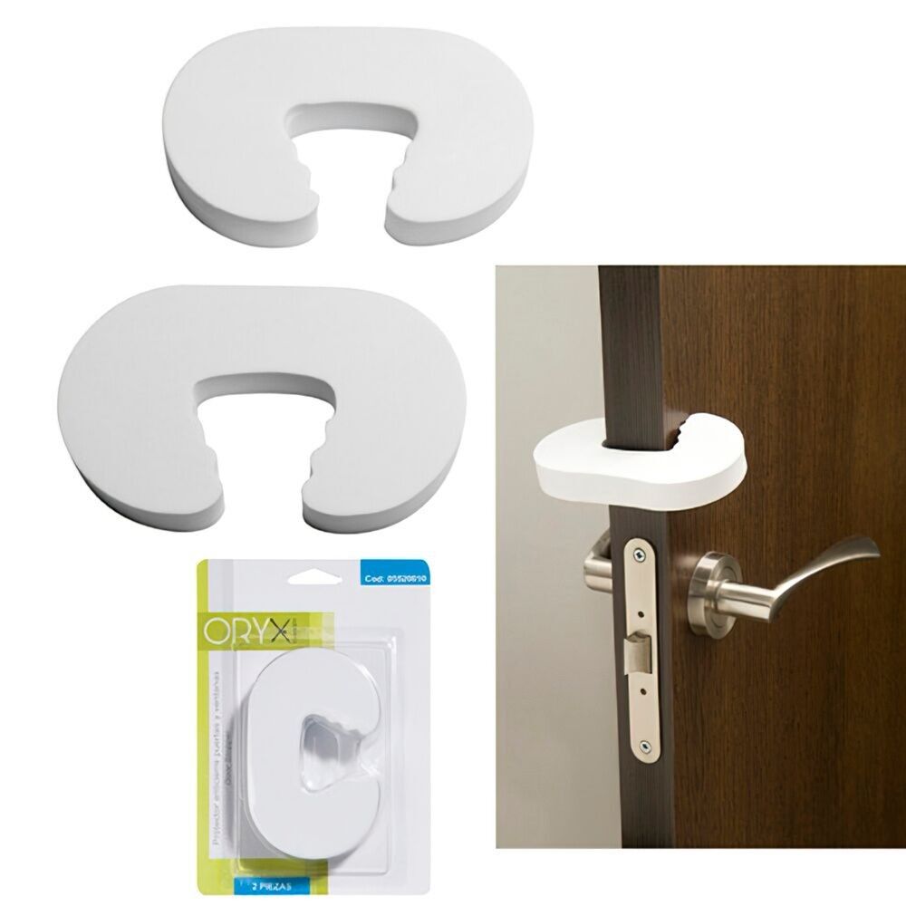 Oryx Protecteur Anti-Fermeture Porte/Fenêtre (Blister 2 Pièces)