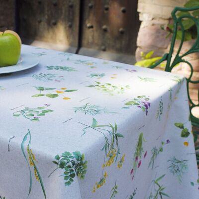 Spring Textile Stain-Resistant Tablecloth Roll 1, 4 x 25 meters.