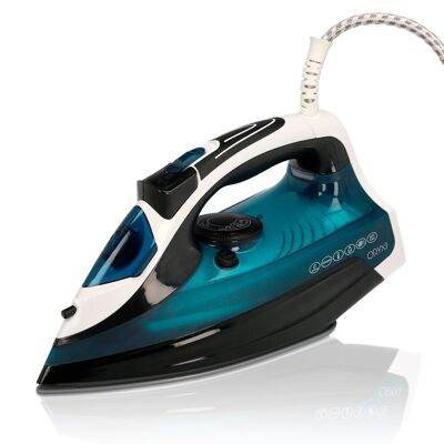 Professional Steam Iron 2.400 Watts. Constant Steam and Steam Boost, Ceramic Sole, Vertical Steam, Anti-Lime System,