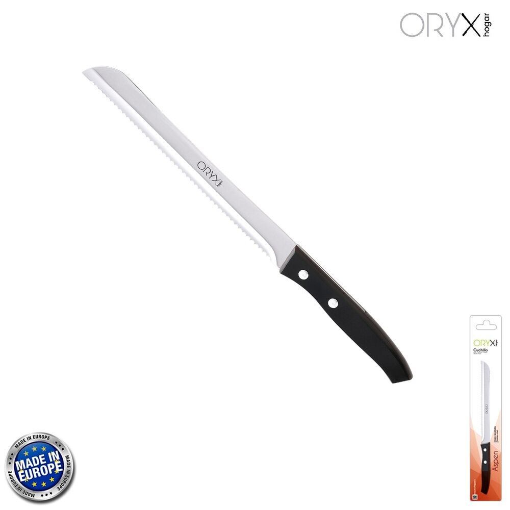 Coltello Panero Aspen Lama In Acciaio Inox 19 cm. Nero