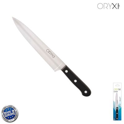 Couteau de Cuisinier / Chef Grenoble Lame Inox 20 cm. Noir