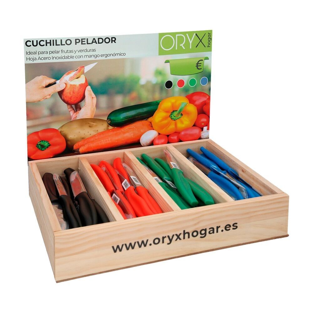 Gemüsemesser-Display 9 cm (80 Stück)