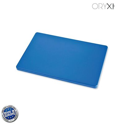 Schneidebrett aus Polyethylen 30x20x1,5 cm.  Farbe blau