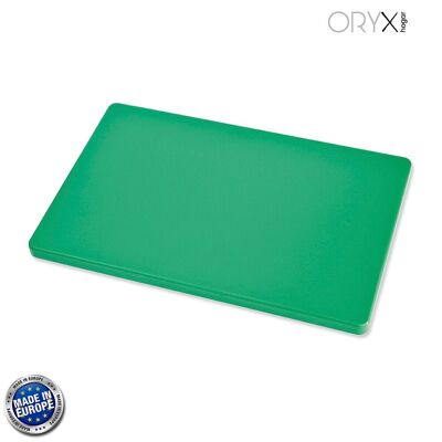 Polyethylene Cutting Board 35x25x1.5 cm.  Green color