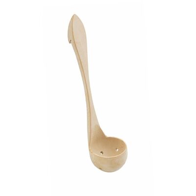 Wooden Olive Dipper With Holes Oryx 26 cm.