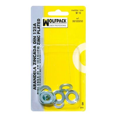 Din125A M08 Washers (10 Pieces)