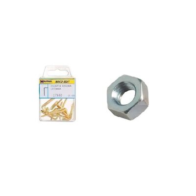 Zinc Plated Hexagonal Nut M5 (50 units)